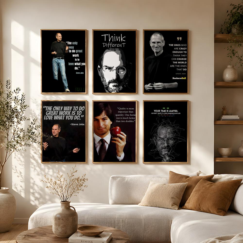 Home Decor Jobs - Quote Steve Jobs Quotes Poster Self