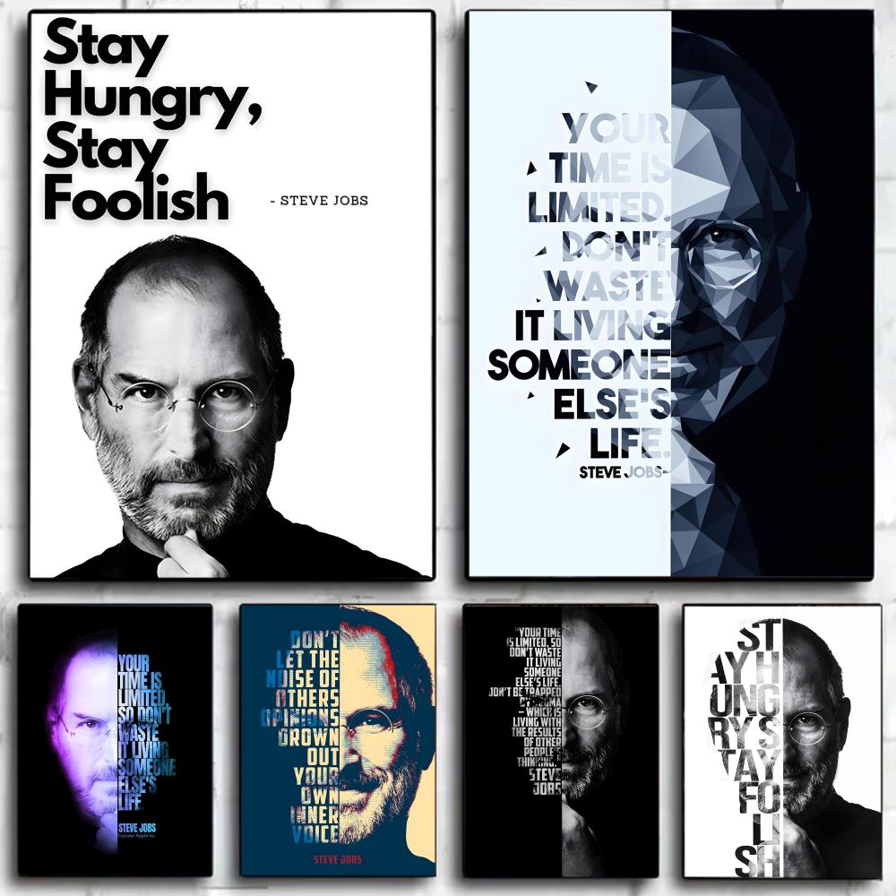 Home Decor Jobs - S_Steve J_Jobs Success Quotes Poster Wall