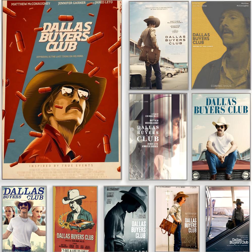 Home Decor Dallas - classic movie d-dallas buyers club Poster