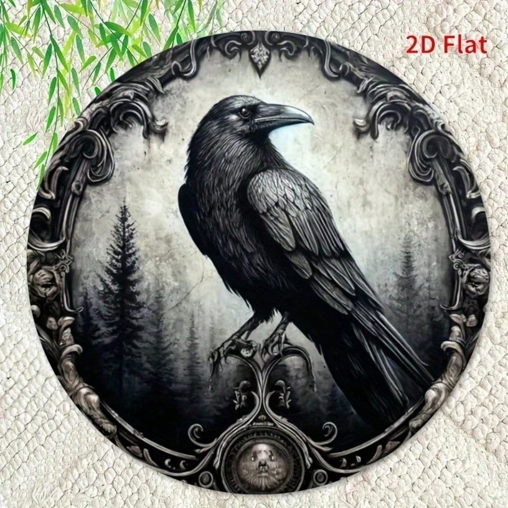 Home Decor Gothic - Vintage Gothic Aluminum Wall Art 8x8