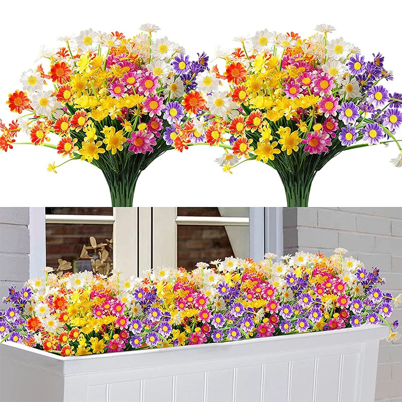 Home Decor Daisy - 35cm Artificial Flower Daisy Anti-UV Non-fading