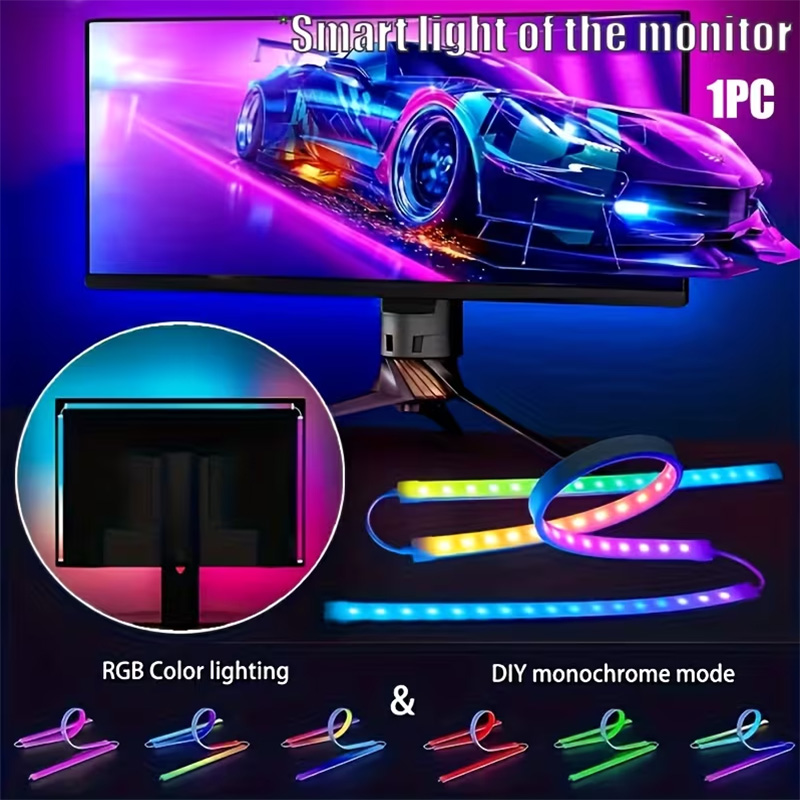 Led Strip Lights - RGB Gaming Lights Strip Monitor Backlight
