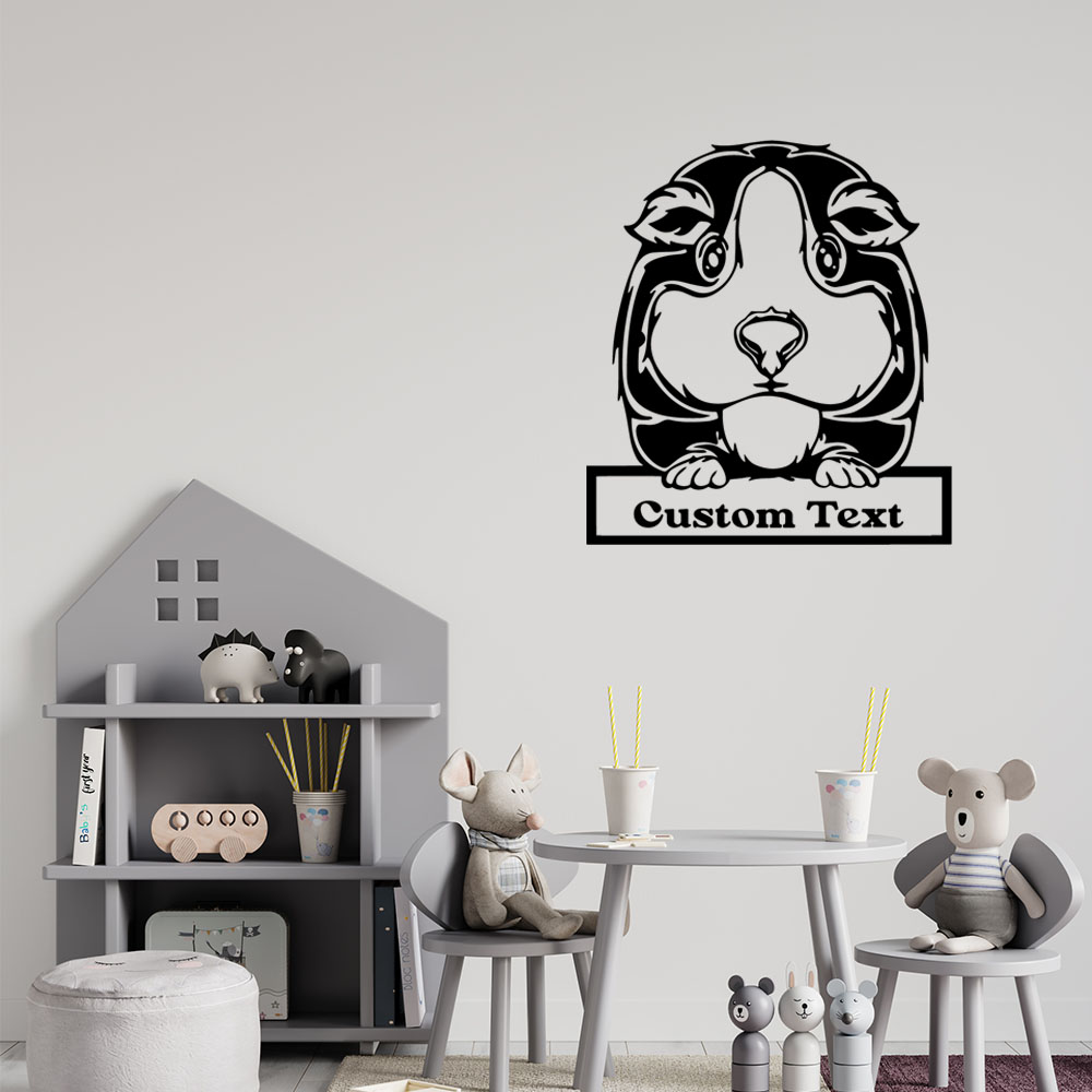 Home Decor Lovely Home - 1PC Lovely Dog Personalized Text Family