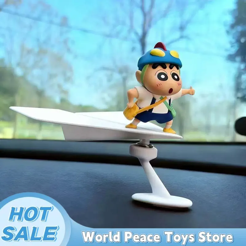 Home Decor Interior - Rotate Aircraft Crayon Shin-Chan Car Dashboard