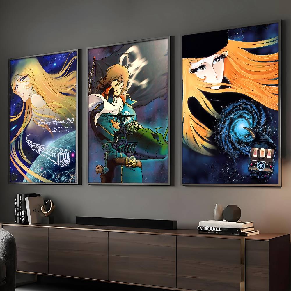 Home Decor Express - Anime G-Galaxy Express 999 Movie Poster