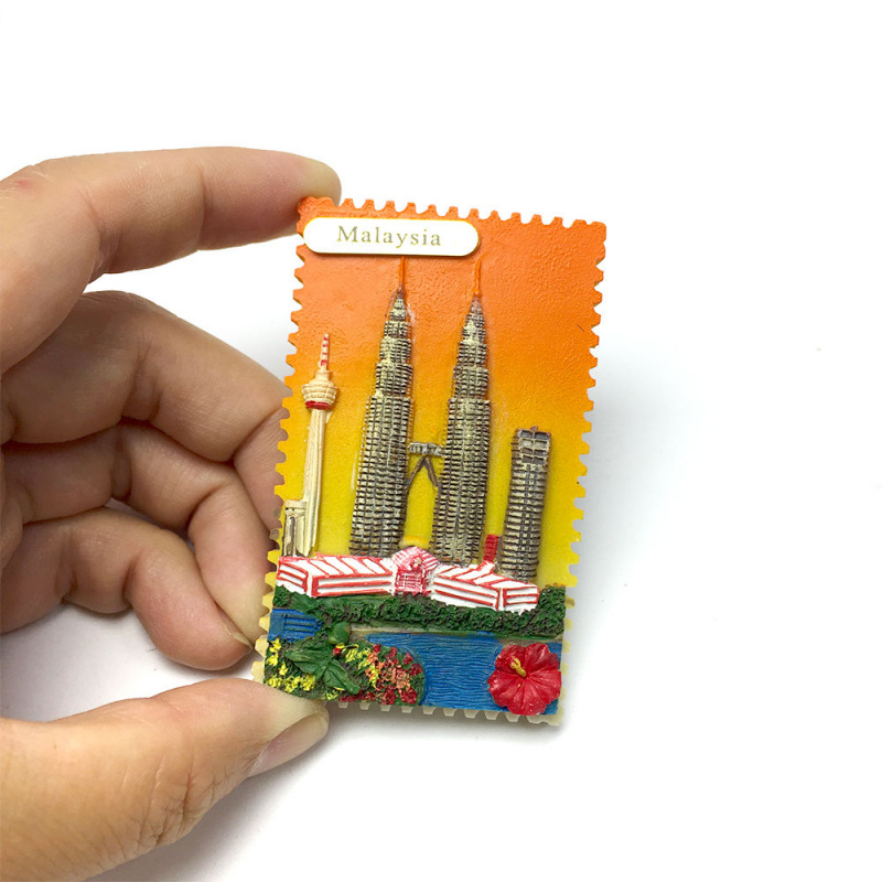 Home Decor Malaysia - 3D Resin Malaysia KLCC Fridge Magnets