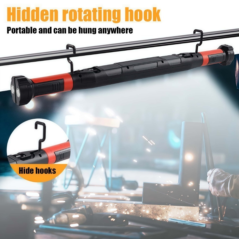 COB LED Work Light USB Recharg - Led Strip Lights ulasan dan harga