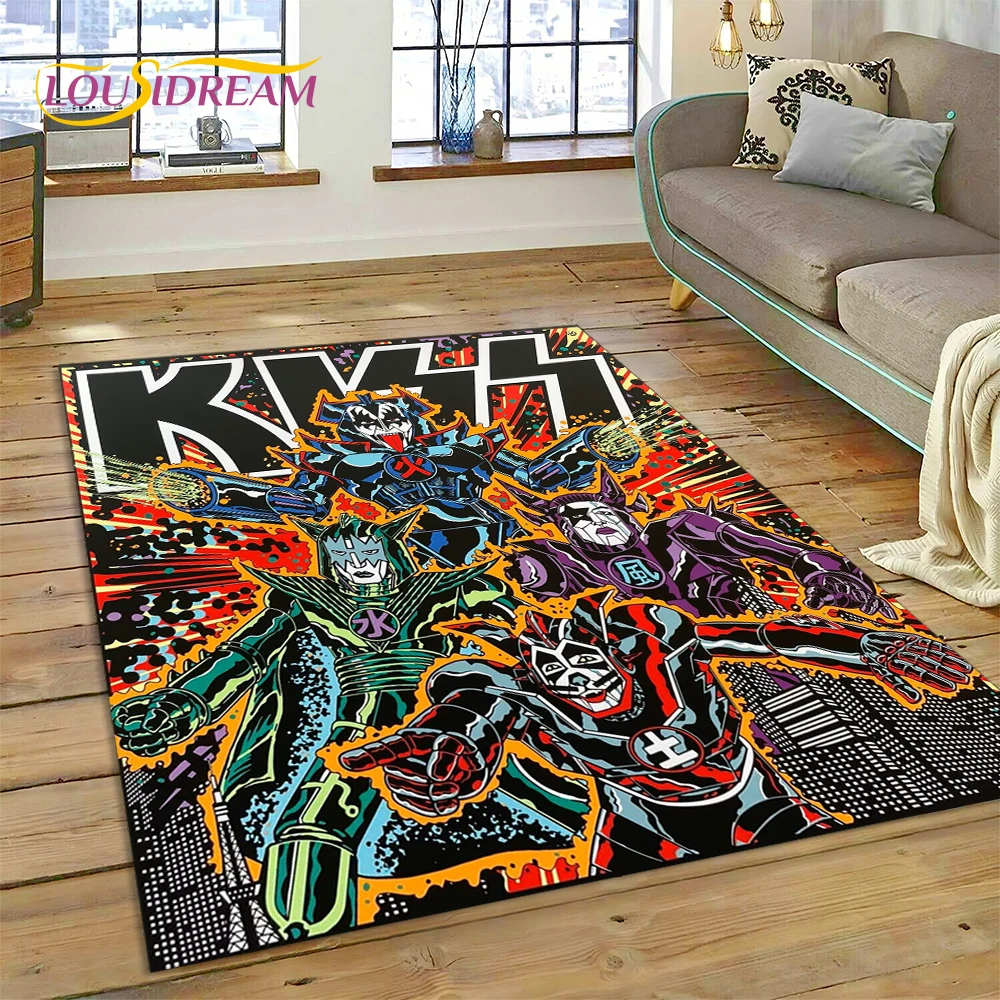3D Kiss Rock Heavy Metal Band  - Home Decor Online Game ulasan dan harga