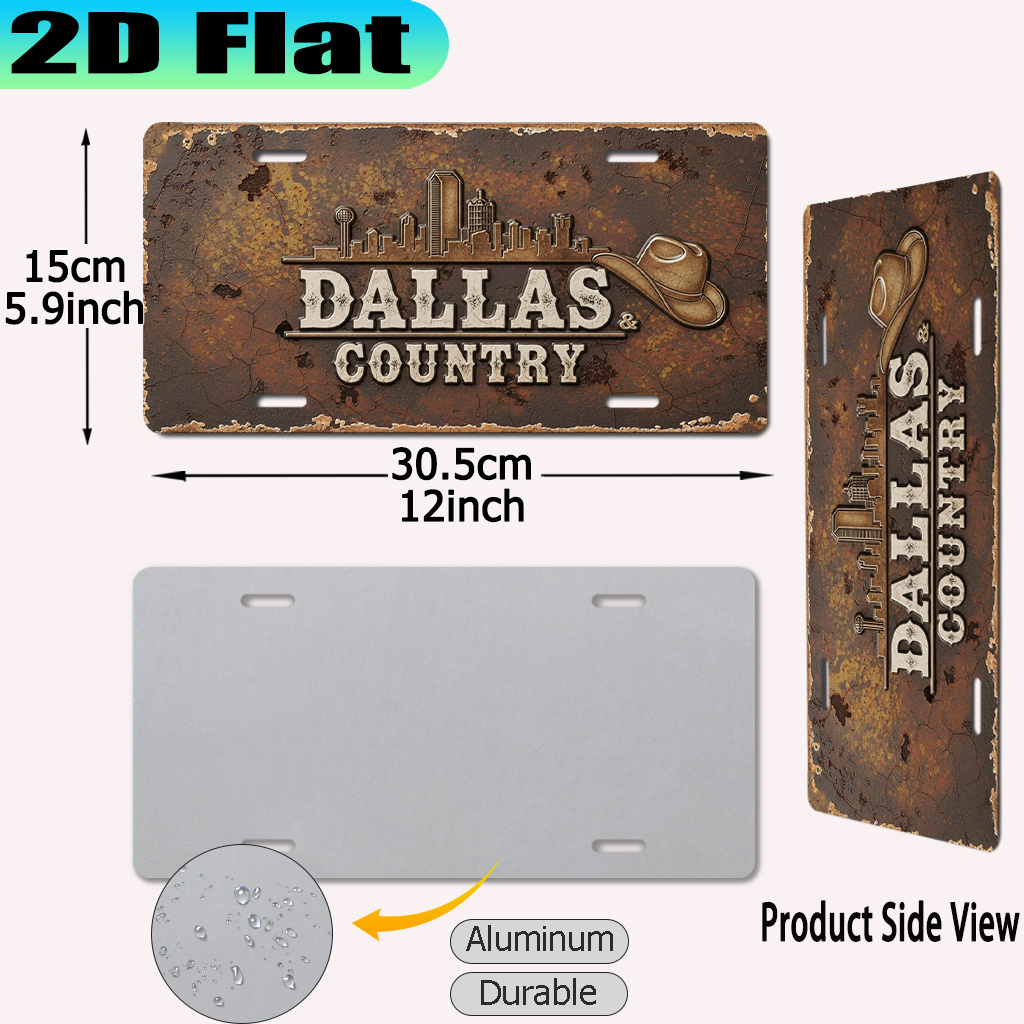 2D Flat Dallas & Country Cowbo - Home Decor Dallas ulasan dan harga