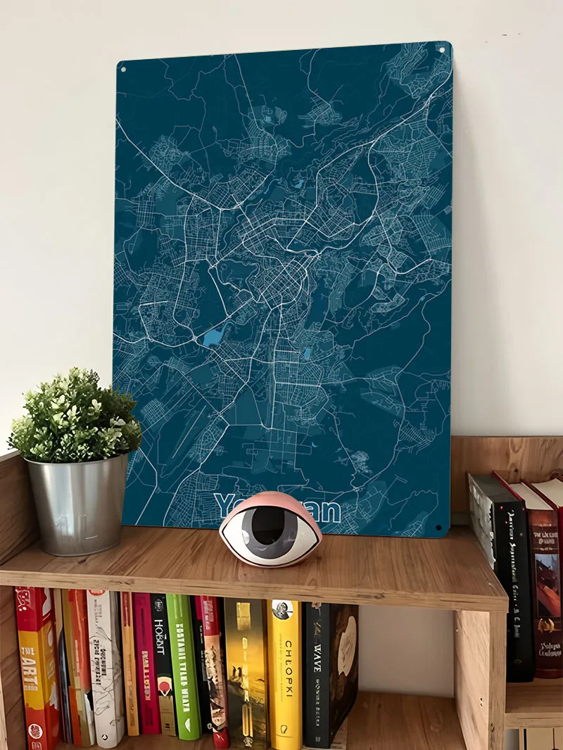 Yerevan City Map Poster Map Me - Home Decor Yerevan ulasan dan harga