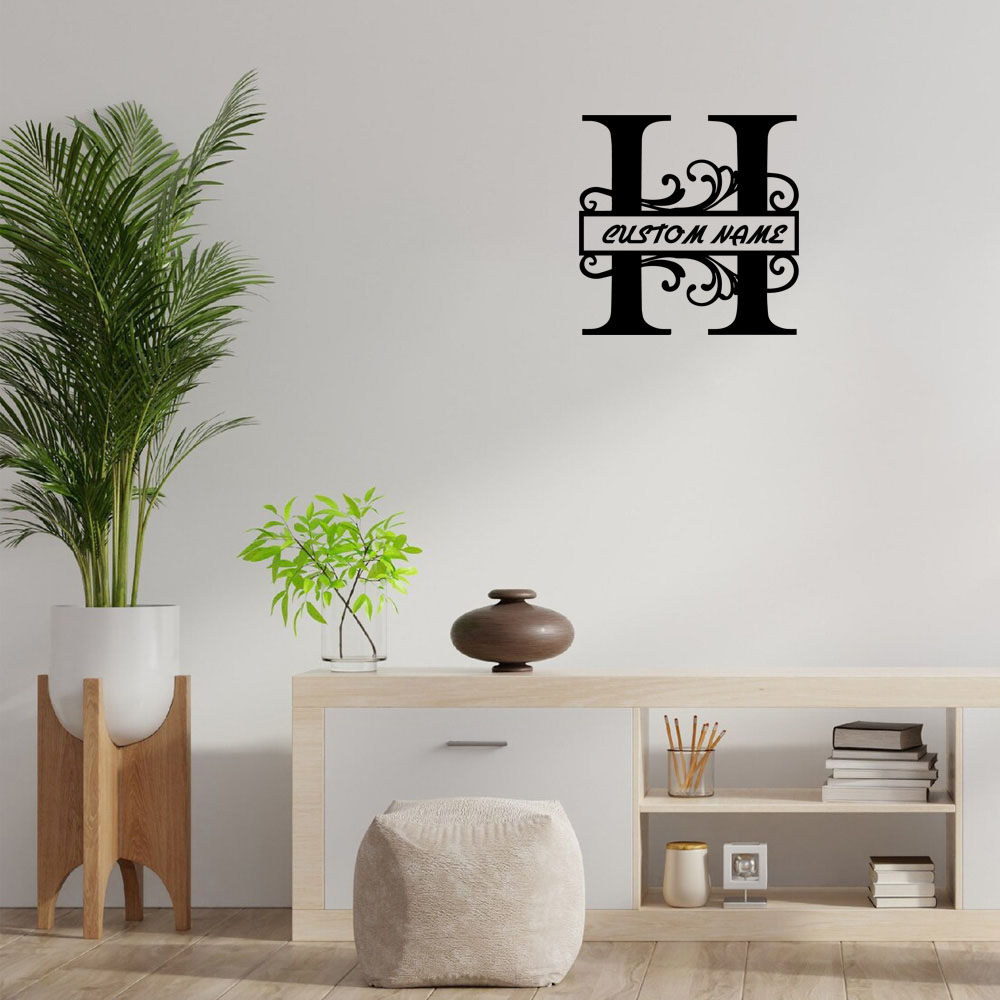 1PC Excellent Letter H Persona - Home Decor Wallpaper ulasan dan harga