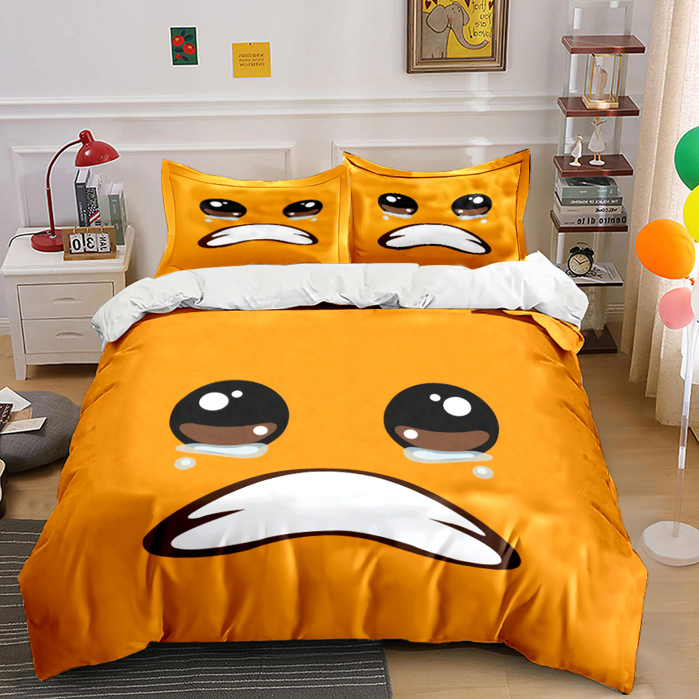 Cute Crying Orange Face Emoji  - Home Decor Emoji ulasan dan harga
