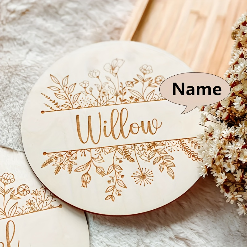 Personalized Floral Engraved N - Home Decor Ideas ulasan dan harga