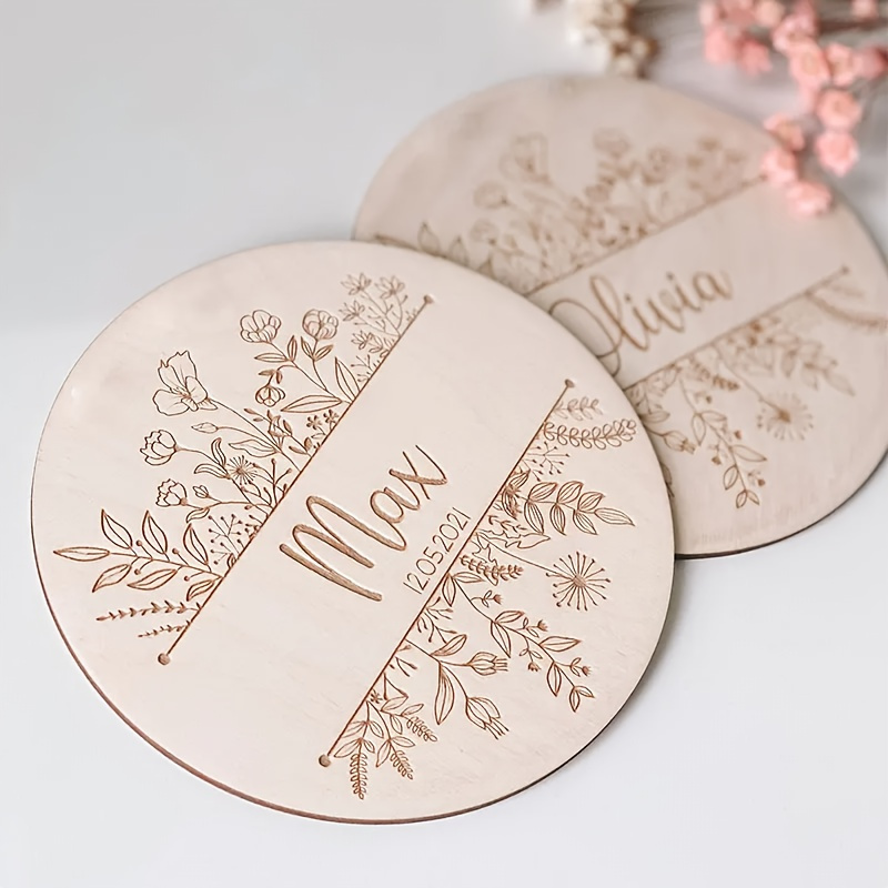 Personalized Floral Engraved N - Home Decor Ideas ulasan dan harga