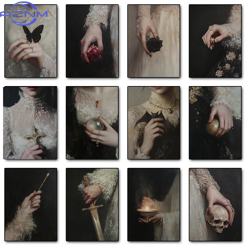 Vintage Gothic Dark Elegance W - Home Decor Gothic ulasan dan harga