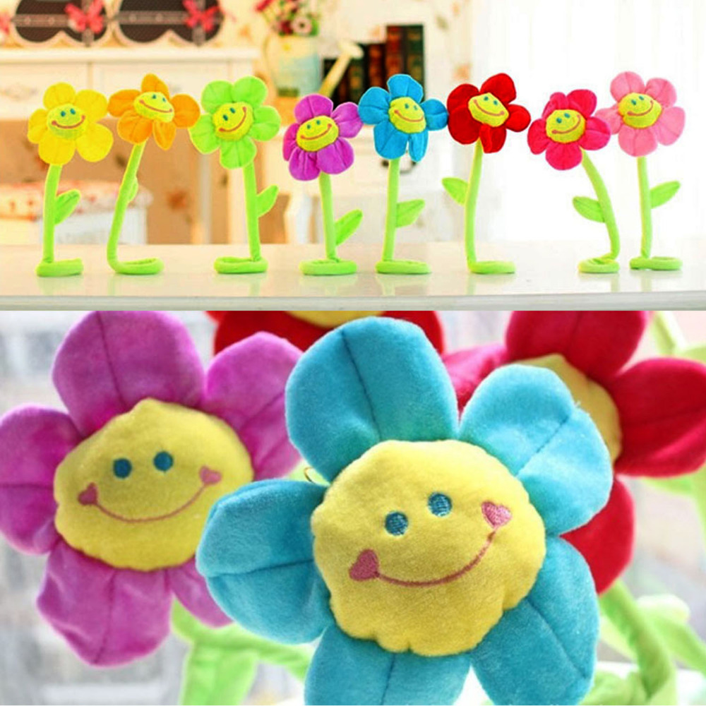 46cm 8pcs Soft Cute DIY Bendab - Home Decor Daisy ulasan dan harga
