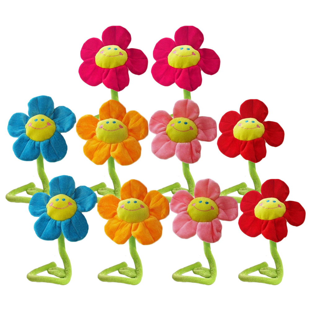 46cm 8pcs Soft Cute DIY Bendab - Home Decor Daisy ulasan dan harga