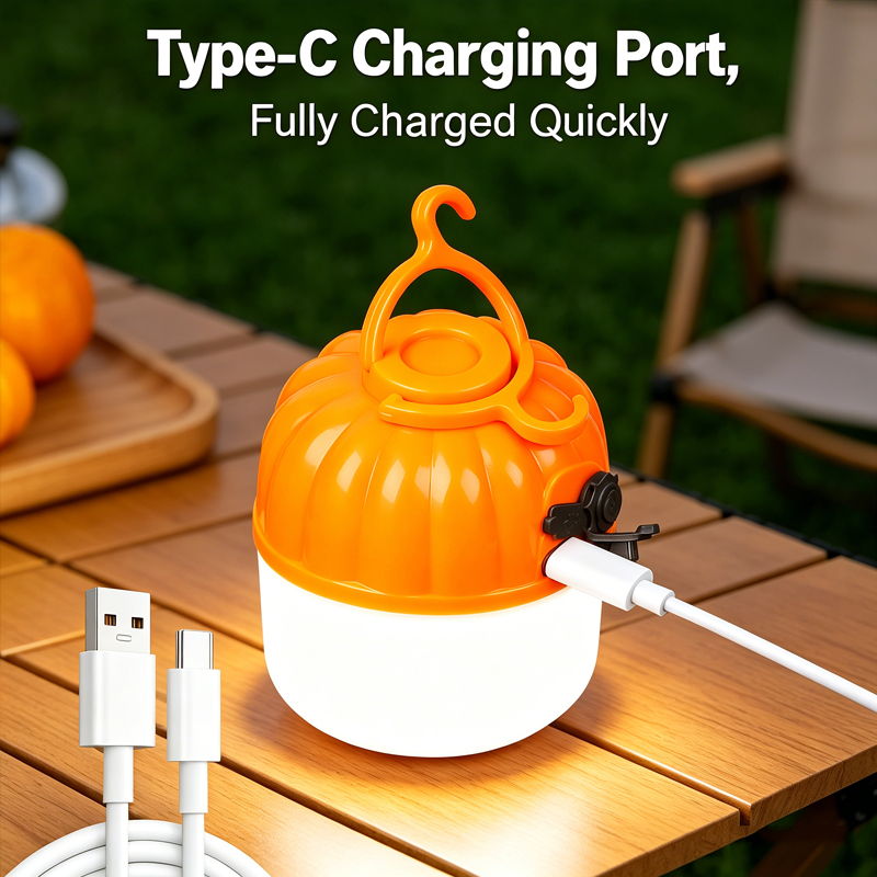 Mini Portable LED Pumpkin Bulb - Led Strip Lights ulasan dan harga