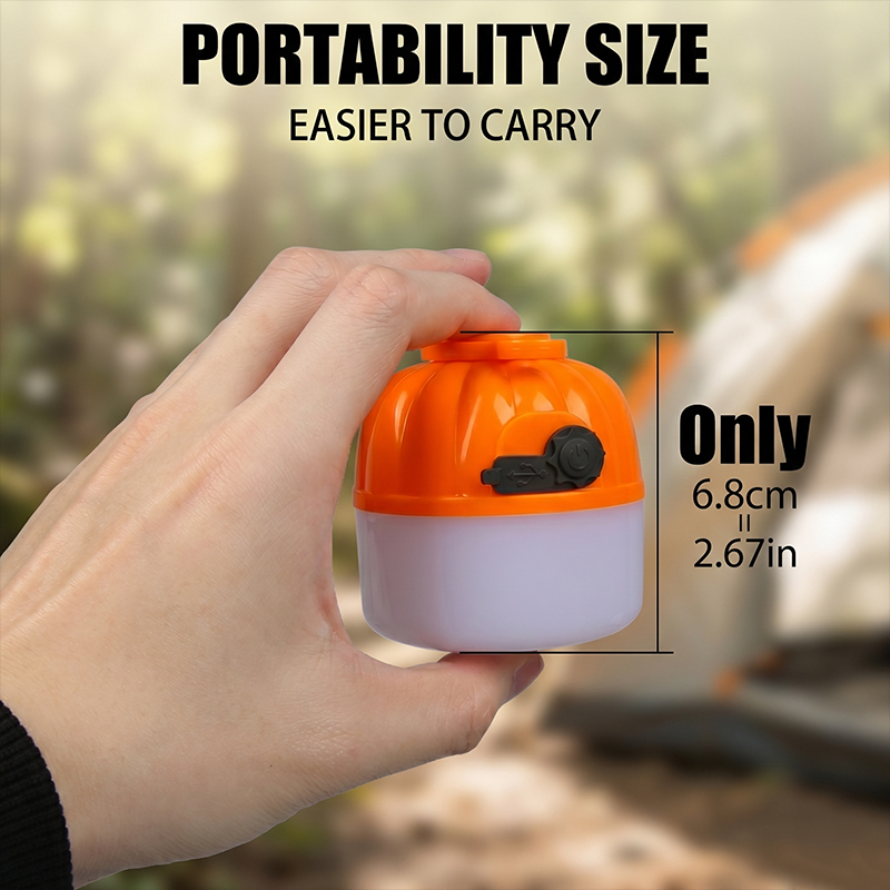 Mini Portable LED Pumpkin Bulb - Led Strip Lights ulasan dan harga