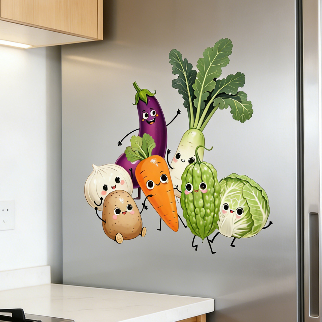 Emotionally Expressive Vegetab - Home Decor Express ulasan dan harga