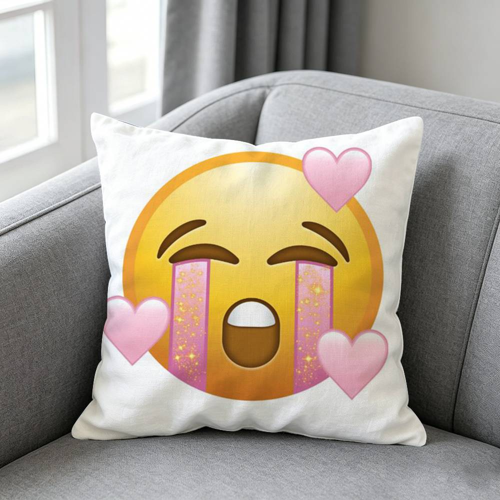 spring-g emojis-s Pillow cover - Home Decor Emoji ulasan dan harga