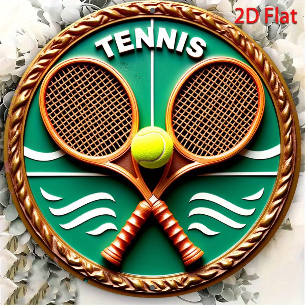 1 Piece of Retro Tennis Match  - Home Decor Logo ulasan dan harga