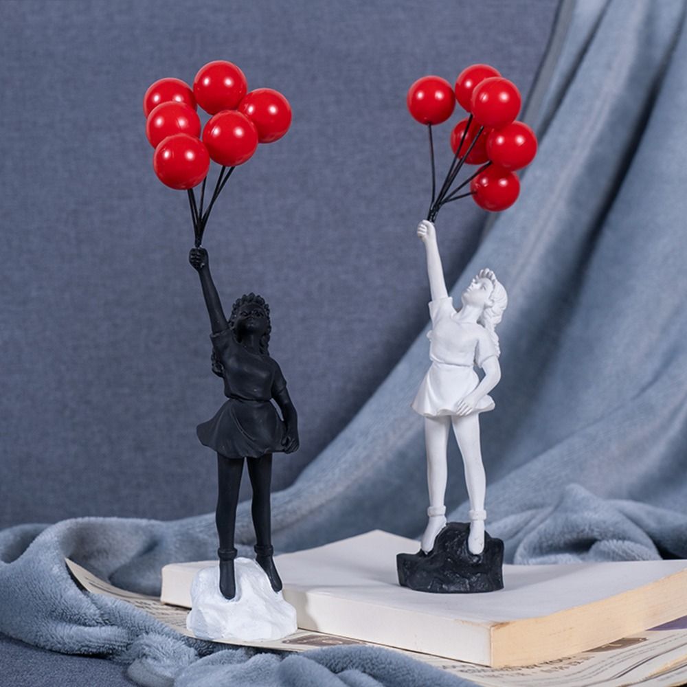 Resin Banksy Figurines for Int - Home Decor On Sale ulasan dan harga