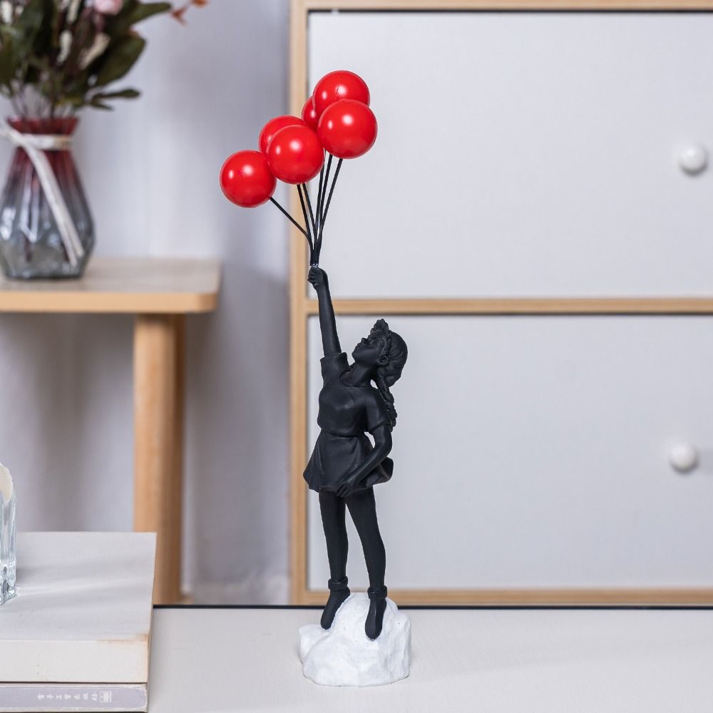 Resin Banksy Figurines for Int - Home Decor On Sale ulasan dan harga