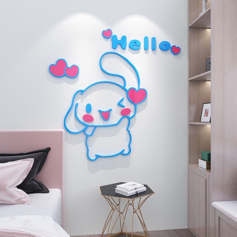 Sanrio Cinnamoroll 3D Acrylic  - Home Decor Wallpaper ulasan dan harga