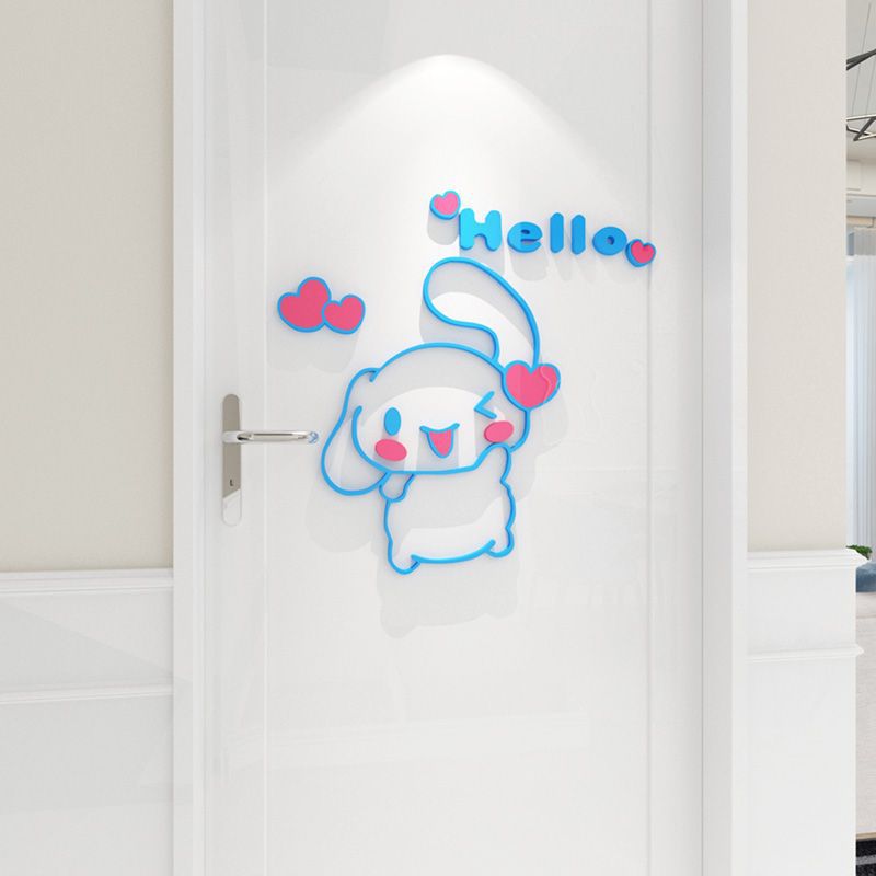 Sanrio Cinnamoroll 3D Acrylic  - Home Decor Wallpaper ulasan dan harga