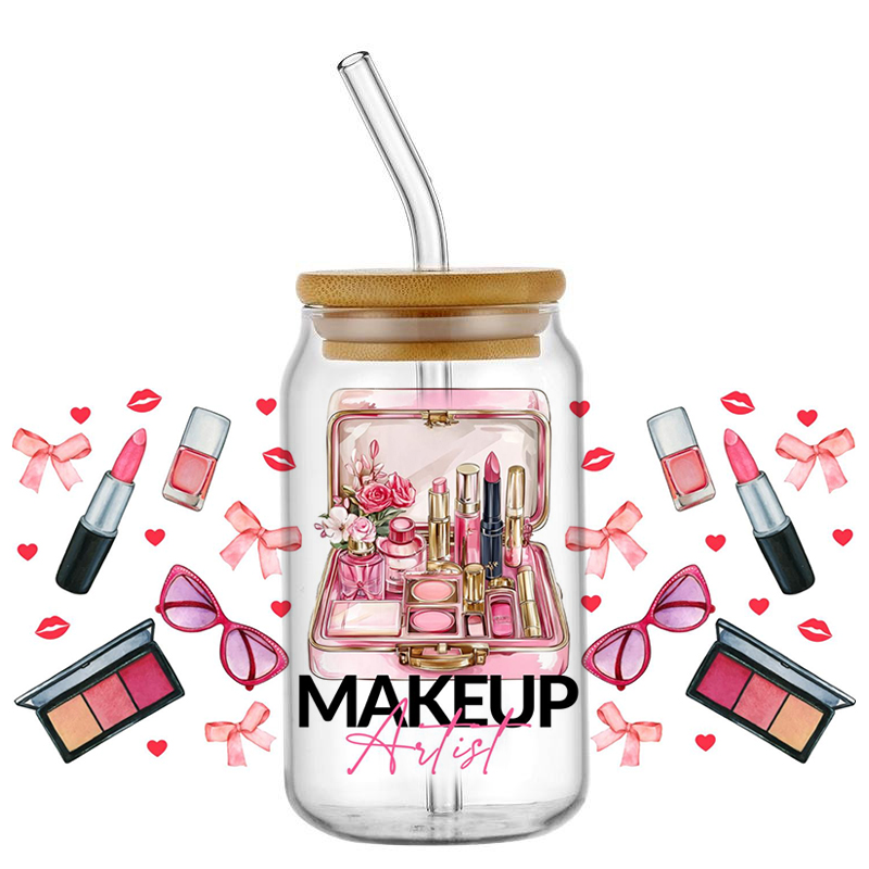 Design of women's cosmetics Cu - Home Decor Logo ulasan dan harga