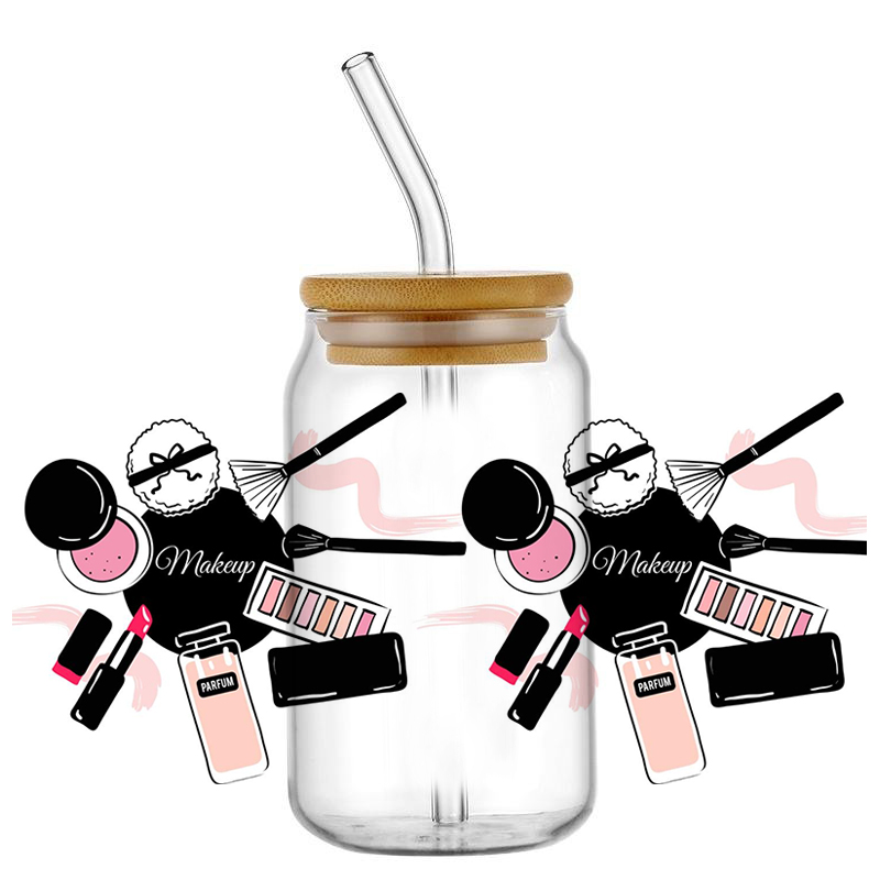 Design of women's cosmetics Cu - Home Decor Logo ulasan dan harga