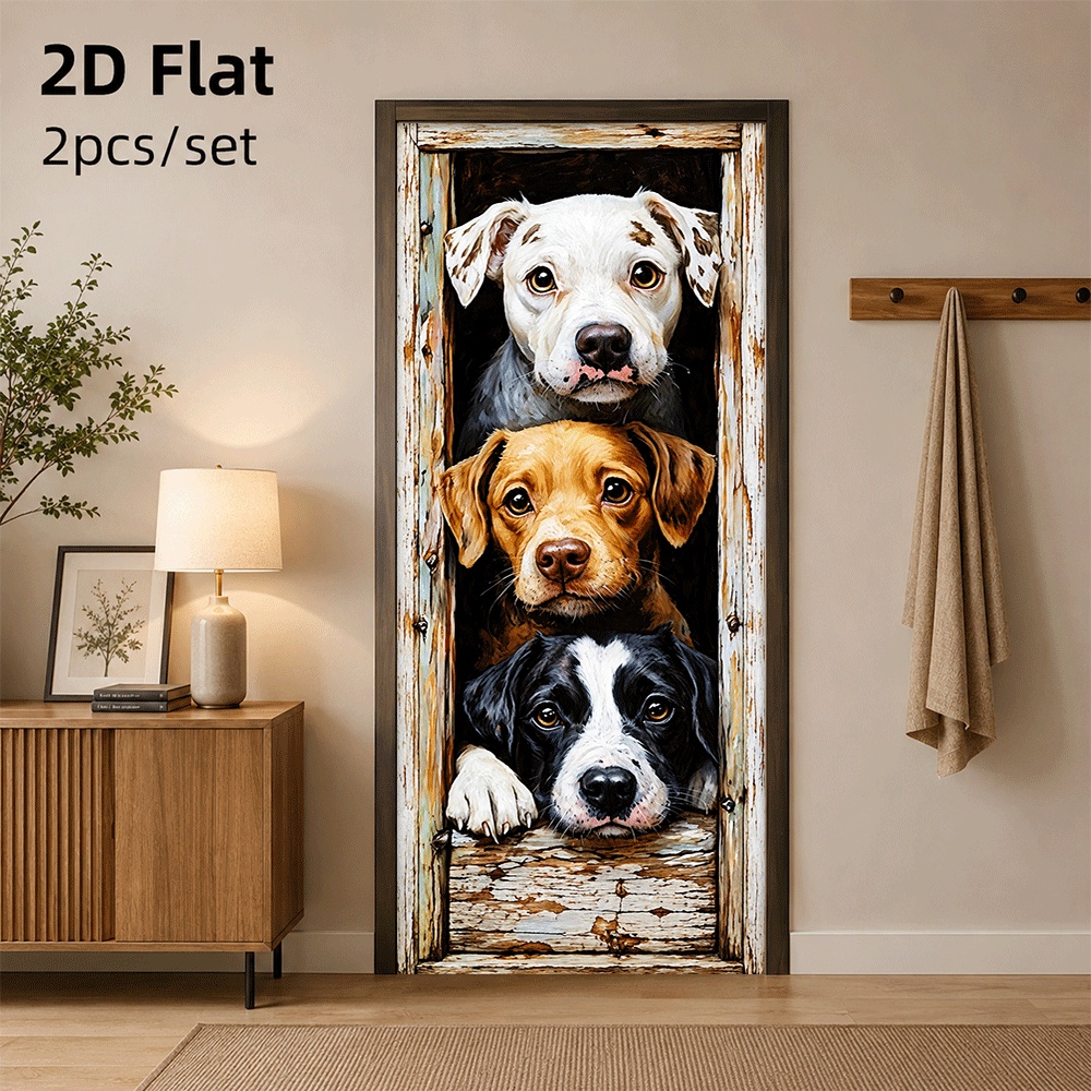 1 piece of three cute dog door - Home Decor Express ulasan dan harga