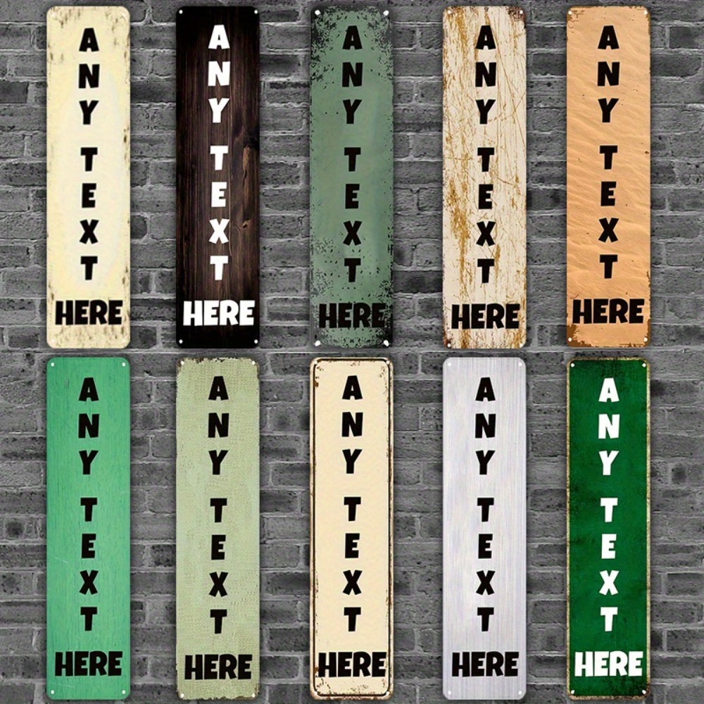 Custom Vintage I Love City Alu - Home Decor Lovely Home ulasan dan harga