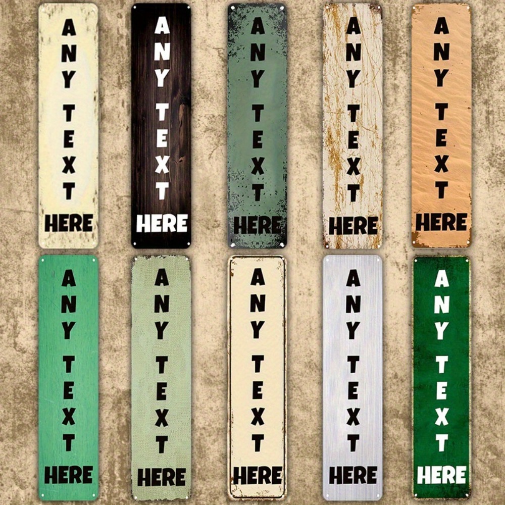 Custom Vintage I Love City Alu - Home Decor Lovely Home ulasan dan harga