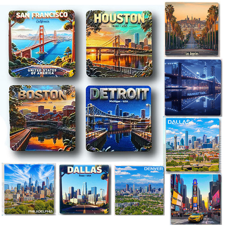 USA Fridge Magnets Dallas Bost - Home Decor Dallas ulasan dan harga