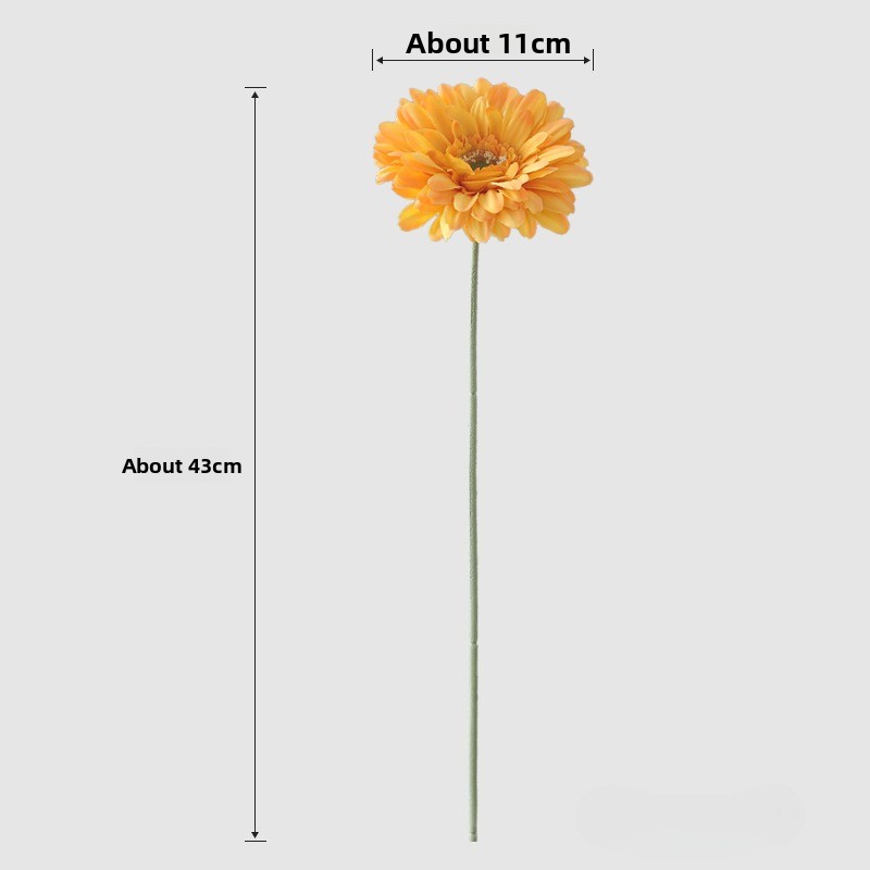 17In Single Gerbera Daisy Arti - Home Decor Daisy ulasan dan harga