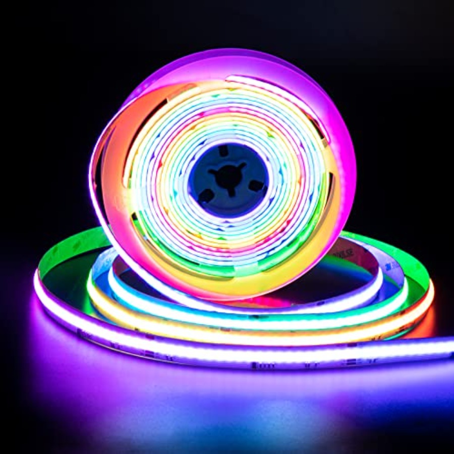 RGB Smart IC COB LED Strip Lig - Led Strip Lights ulasan dan harga