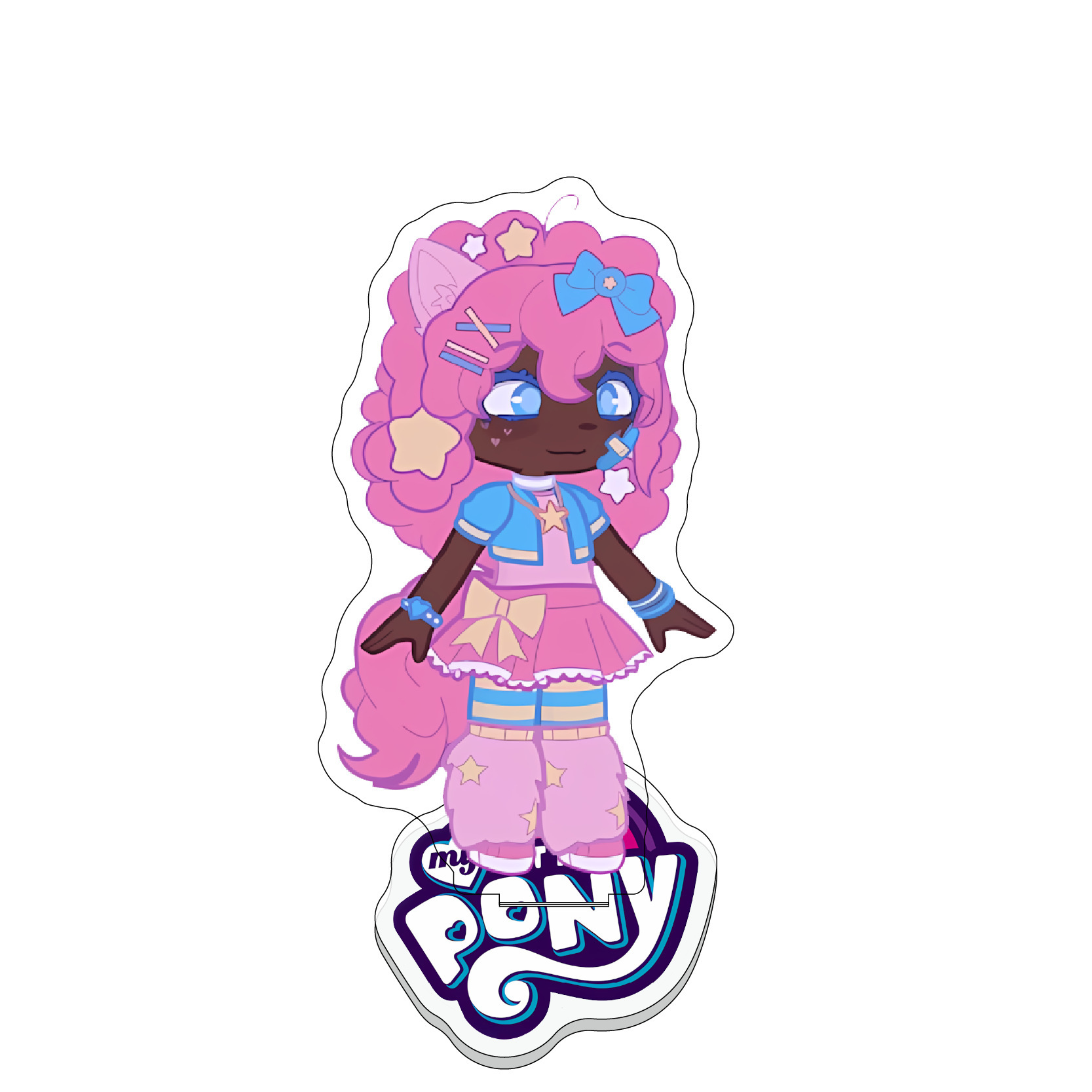 Cute Pony Fantasy Acrylic Stan - Home Decor Lovely Home ulasan dan harga