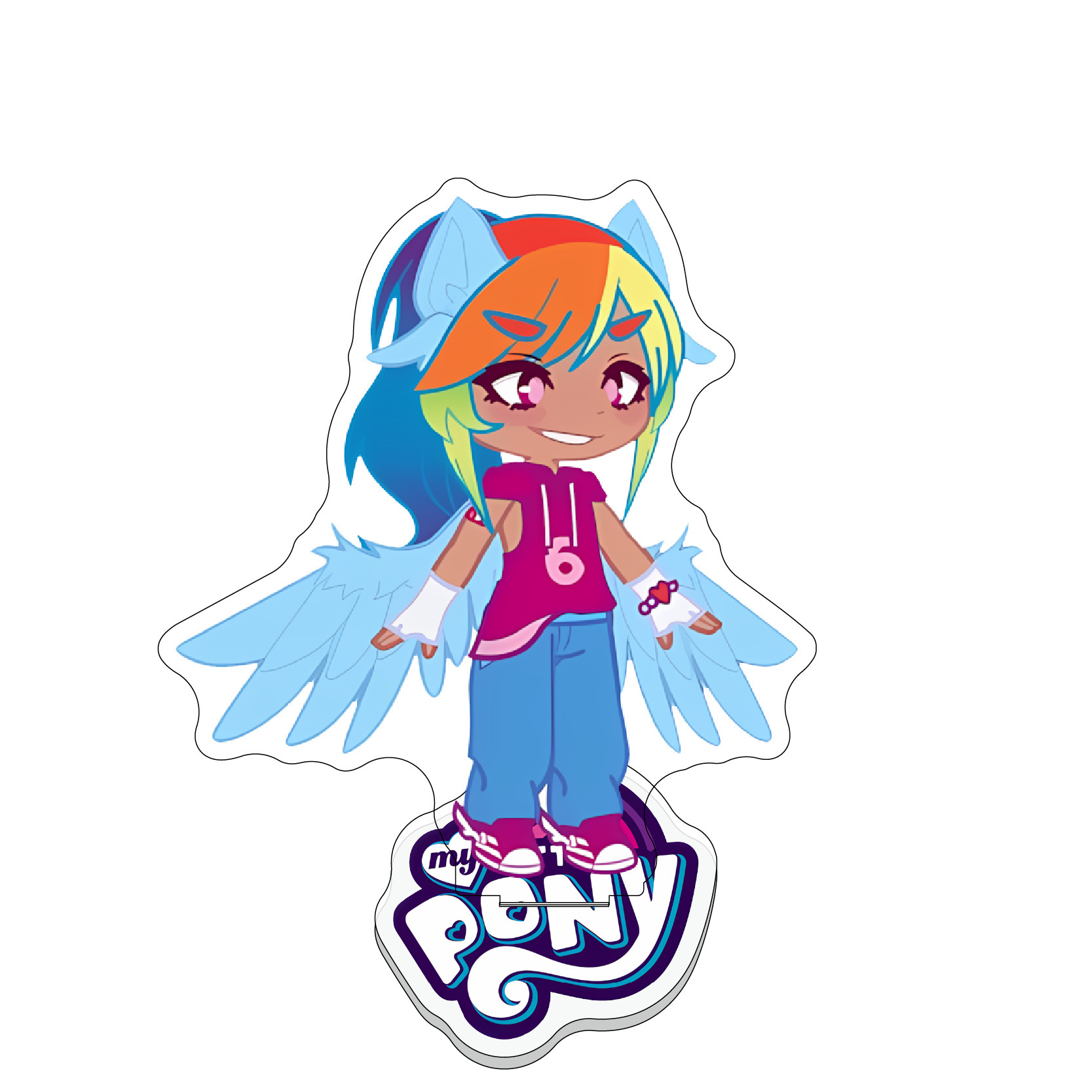 Cute Pony Fantasy Acrylic Stan - Home Decor Lovely Home ulasan dan harga