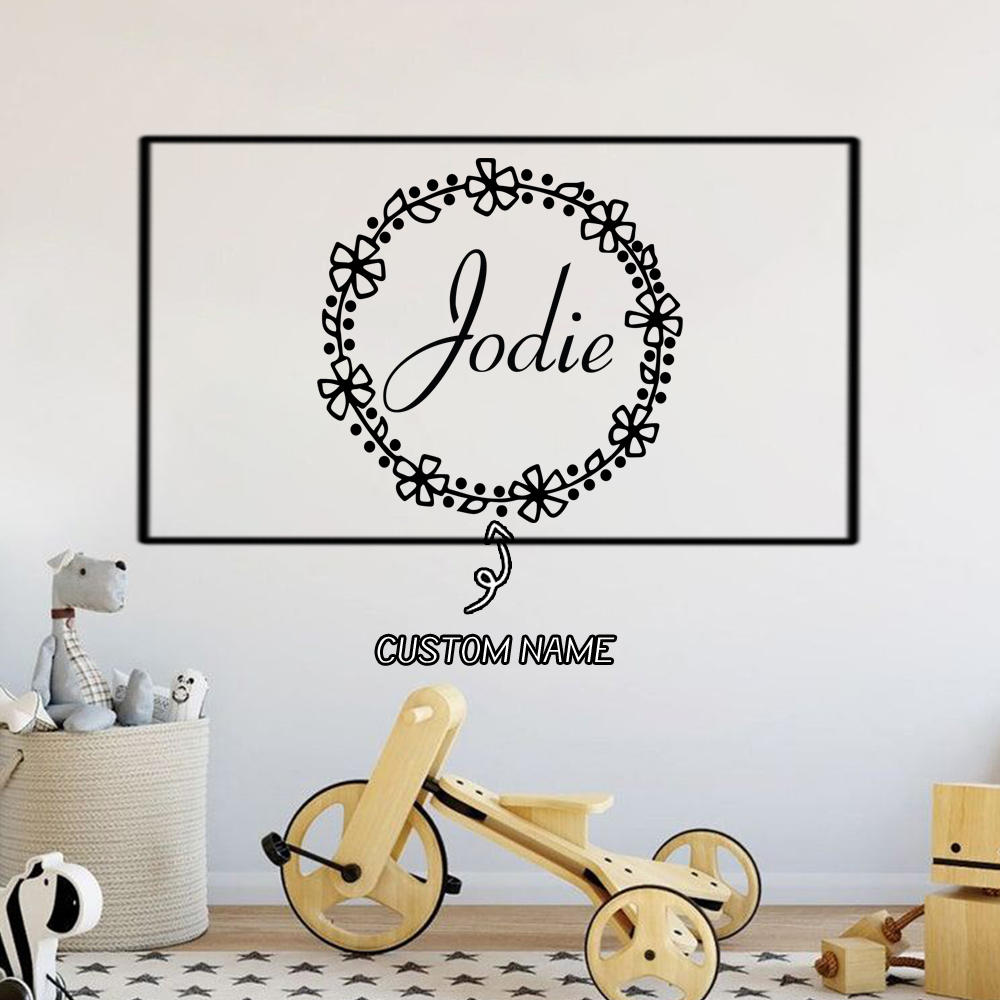 1PC Lovely Wreath Custom Text  - Home Decor Lovely Home ulasan dan harga