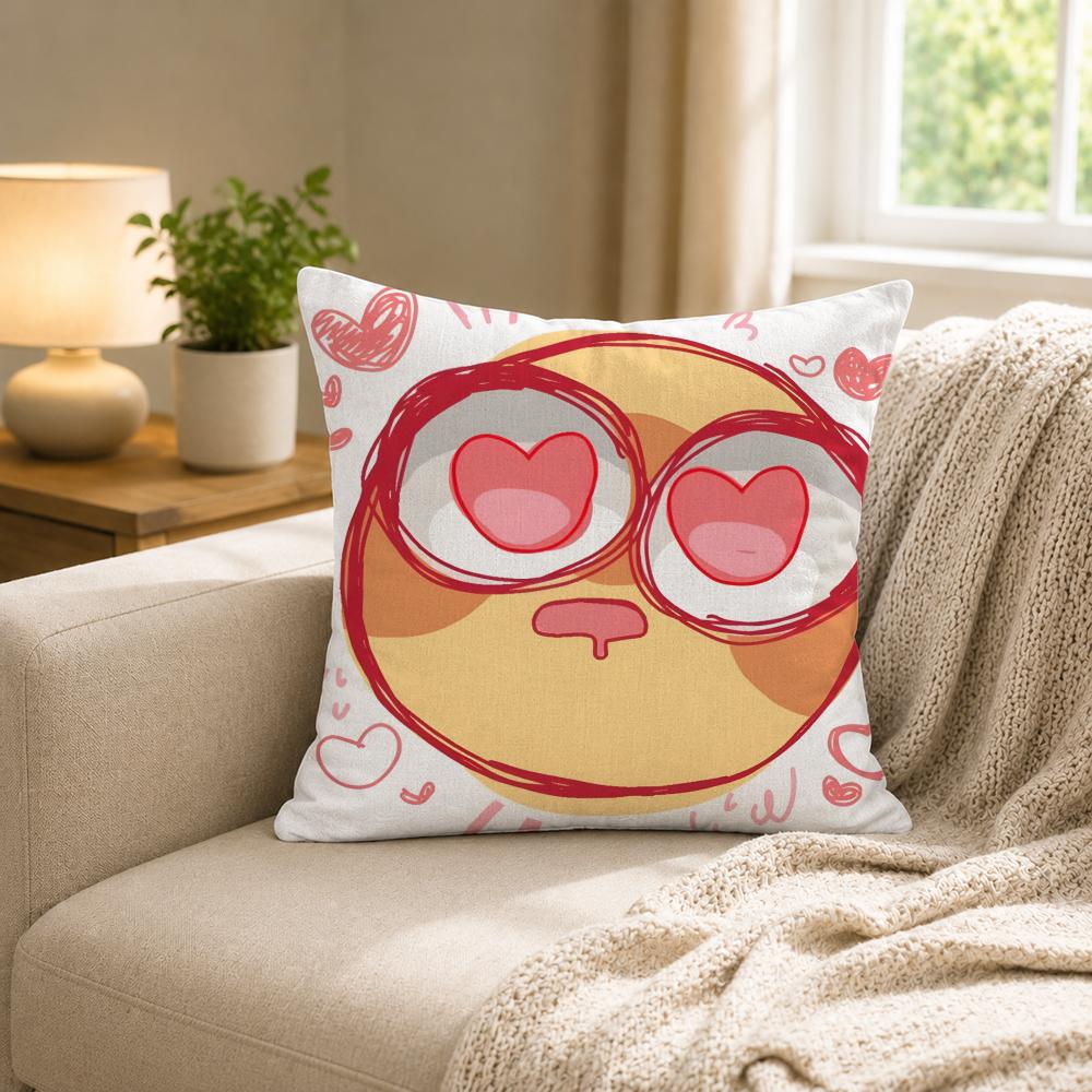 Cute AAdorable Yellow Emojied  - Home Decor Emoji ulasan dan harga