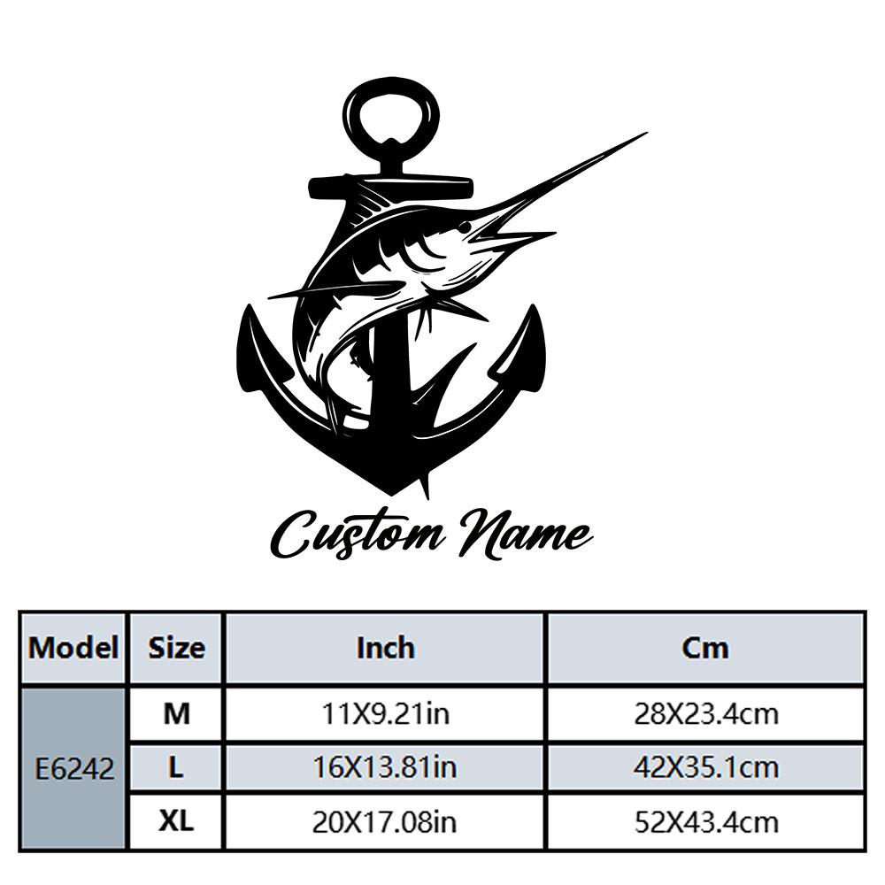 1PC Excellent Swordfish Person - Home Decor Wallpaper ulasan dan harga
