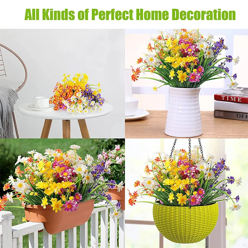 35cm Artificial Flower Daisy A - Home Decor Daisy ulasan dan harga