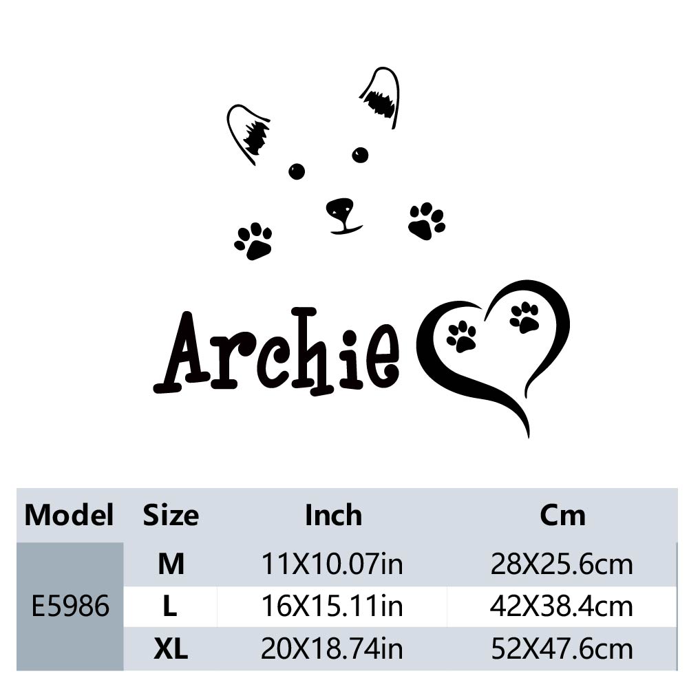 1PC Lovely Pet Grooming Custom - Home Decor Lovely Home ulasan dan harga