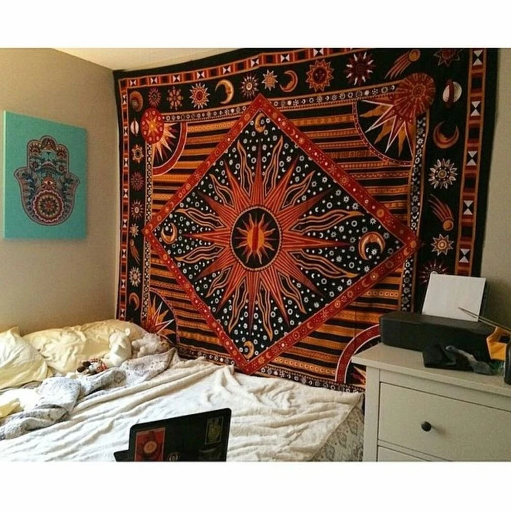 Indian Tarot Divination Mandal - Home Decor Hippie ulasan dan harga