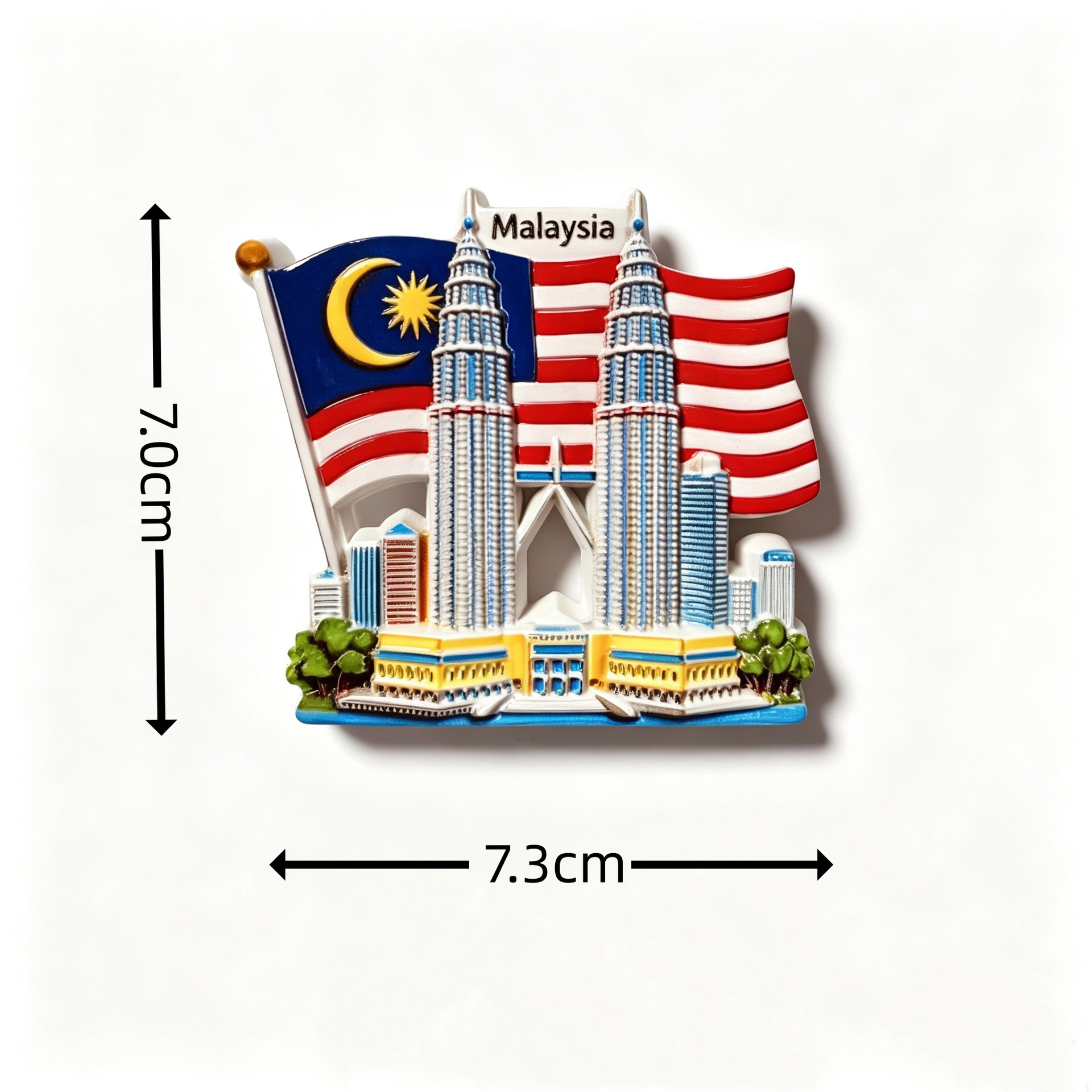 Malaysia Tourist Souvenir 3D R - Home Decor Malaysia ulasan dan harga