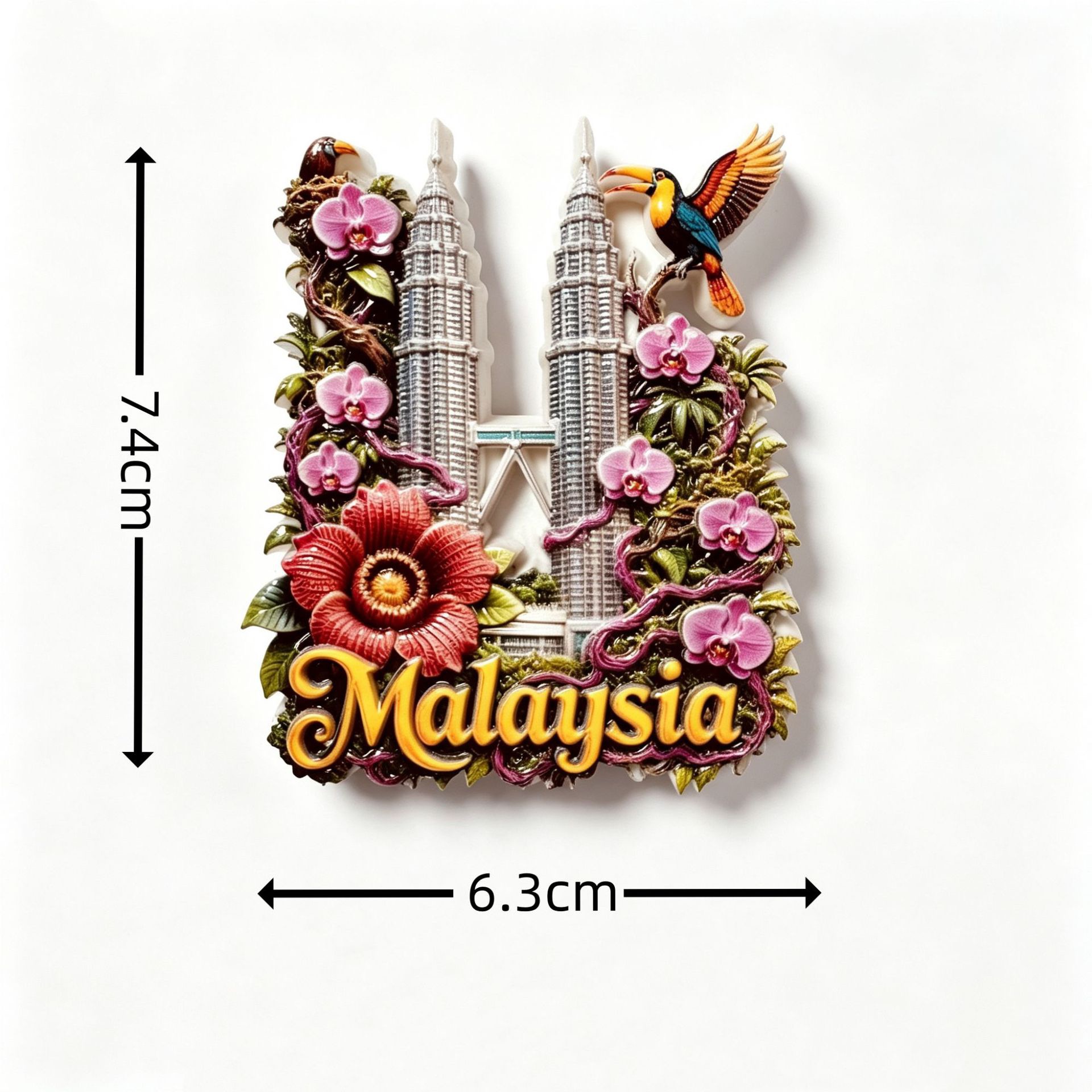 Malaysia Tourist Souvenir 3D R - Home Decor Malaysia ulasan dan harga
