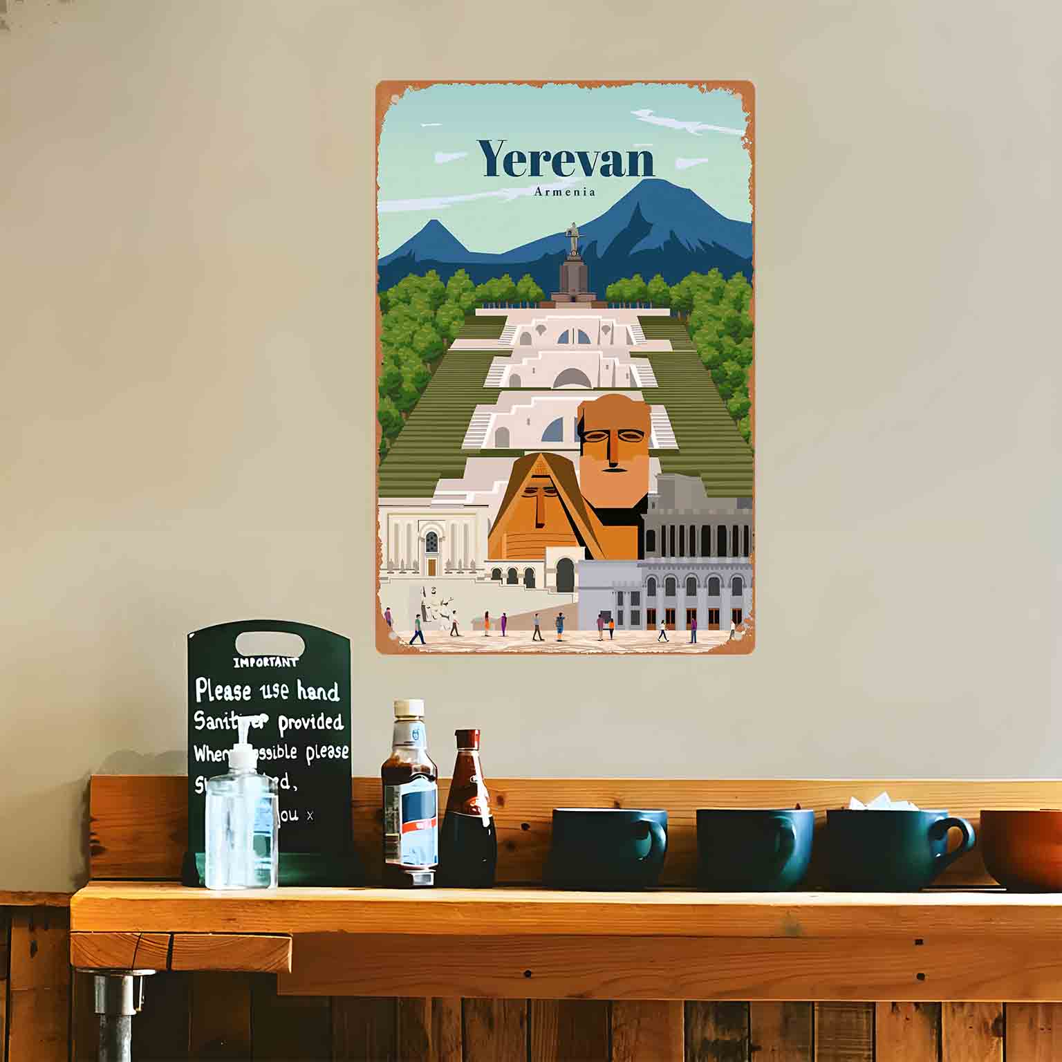 2D FLAT 1pc Yerevan Armenia Ci - Home Decor Yerevan ulasan dan harga