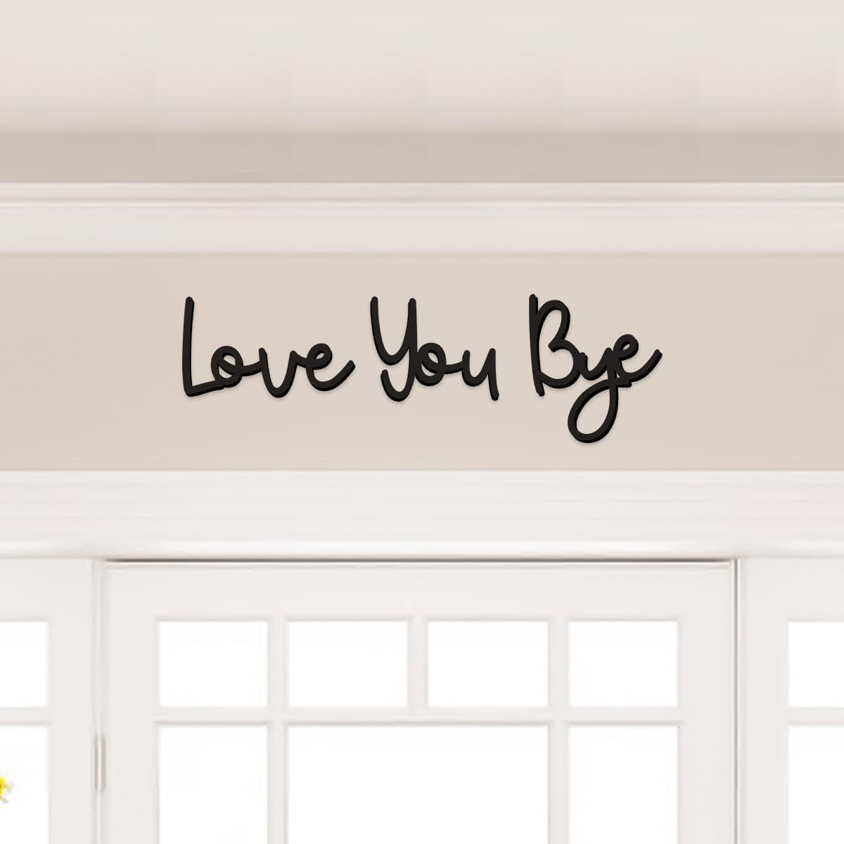 Love You Bye Wood Sign Home De - Home Decor Express ulasan dan harga